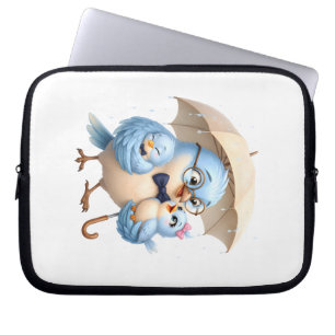 Daddy Bird Laptop Sleeve Family Gift