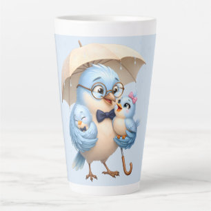 Daddy Bird Latte Cup Family Coffee Gift