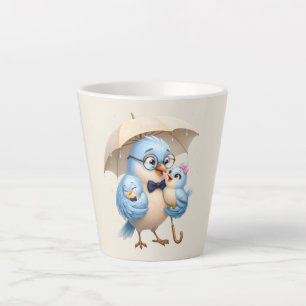 Daddy Bird Latte Mug Father's Day Gift