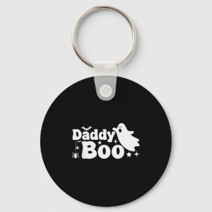 Daddy Boo Funny Ghost Halloween Family Matching Key Ring