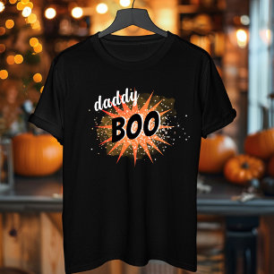 Daddy Boo   Orange Halloween T-Shirt
