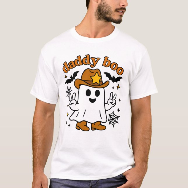 Daddy Boo T-Shirts Matching Orange  (Front)