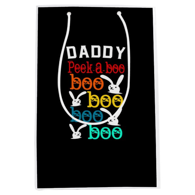 Daddy Bunny Game For Men_s Novelty Medium Gift Bag (Front)
