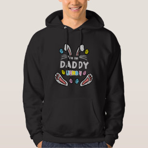 Daddy Bunny Rabbit Easter Family Match Men Toddler Hoodie