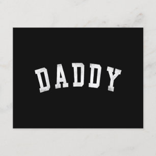 Daddy - Classic Bold Font Father's Day Daddy Enclosure Card
