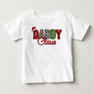 Daddy Claus Plaid Pattern-60095 Baby T-Shirt