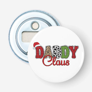 Daddy Claus Plaid Pattern-60095 Bottle Opener