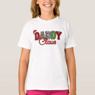 Daddy Claus Plaid Pattern-60095 T-Shirt