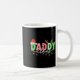 Daddy Claus Xmas Christmas Lights Pajama Family Ma Coffee Mug
