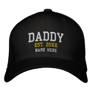 Daddy Custom Gift Embroidered Baseball Cap