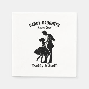Daddy-Daughter Dance Team (4) T-Shirt Napkin