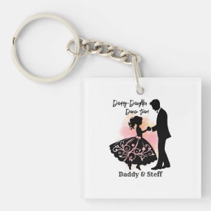 Daddy-Daughter Dance Team Key Ring