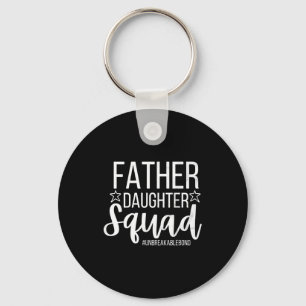Daddy Daughter Squad Fathers Day Matching Dad And  Key Ring