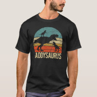 Daddy Dinosaur Daddysaurus 2 Kids Father's Day Fo