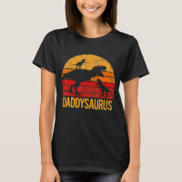 Daddy Dinosaur Daddysaurus 2 Two Kids Men Father