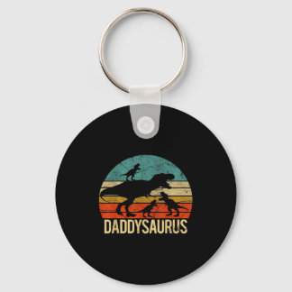 Daddy Dinosaur Daddysaurus 3 Three Kids Xmas Chris Key Ring