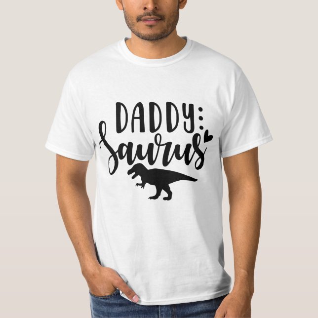 Daddy Dinosaur T-Shirt (Front)