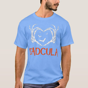 Daddy Dracula Monster Costume Funny Dad Halloween T-Shirt