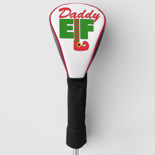 Daddy Elf  Golf Head Cover (Front)