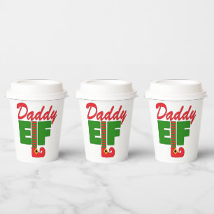 Daddy Elf  Paper Cups