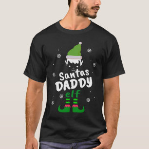 Daddy Elf  Santas Christmas Elf Family Groups T-Shirt