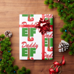 Daddy Elf  Wrapping Paper