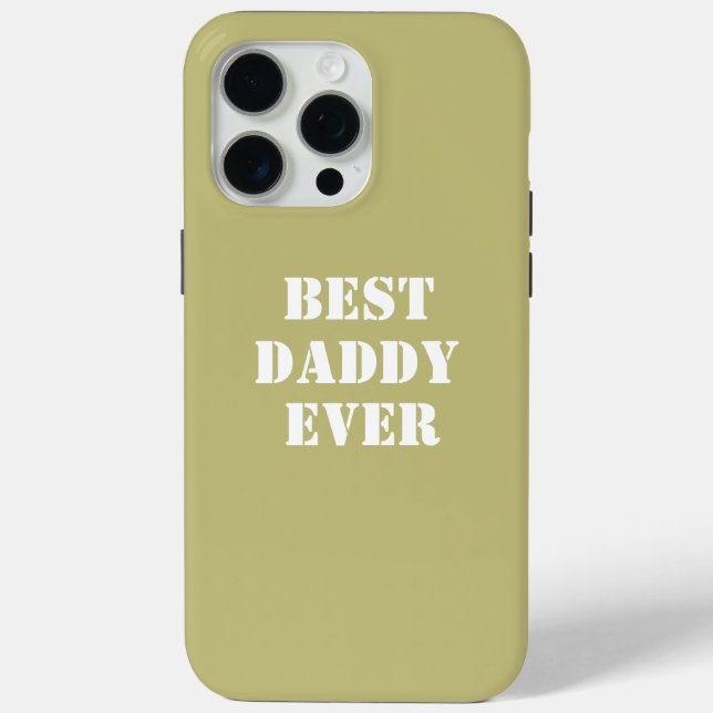 Daddy Est custom iPhone / iPad case (Back)