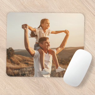 Daddy Father Dad Full Photo Mouse Mat