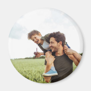 Daddy Father Dad Personalised Full Photo Gift Magnet
