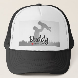 Daddy, first fathers day, first happy fathers day trucker hat