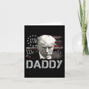 Daddy Funny Daddy Trump  Card