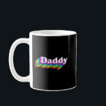 Daddy, Gay Daddy Bear, Retro LGBT Rainbow, LGBTQ P Coffee Mug<br><div class="desc">Daddy,  Gay Daddy Bear,  Retro LGBT Rainbow,  LGBTQ Pride</div>