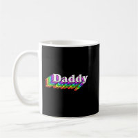 Daddy, Gay Daddy Bear, Retro LGBT Rainbow, LGBTQ P