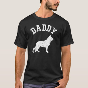 Daddy German Shepherd Vintage Ideas For Dad T-Shirt