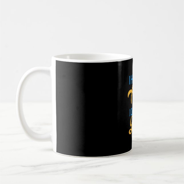 Daddy Gift I Call Him Dad Coffee Mug (Left)