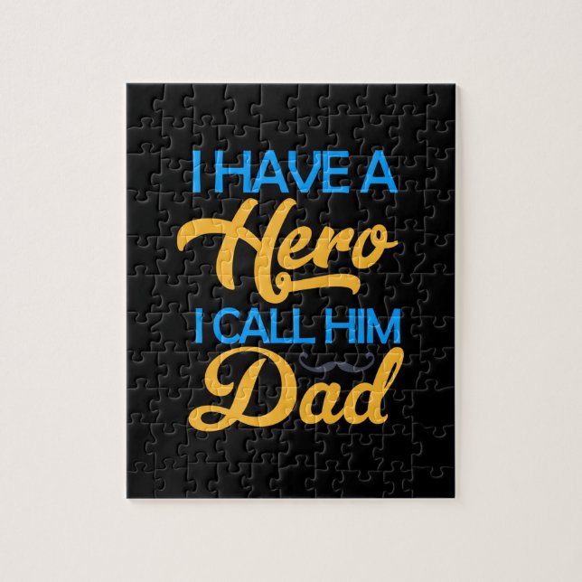 Daddy Gift I Call Him Dad Jigsaw Puzzle (Vertical)