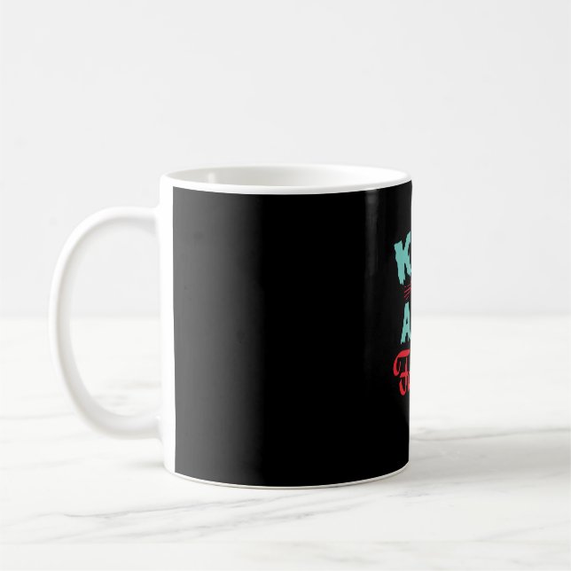 Daddy Gift Keep Calm And Father On Coffee Mug (Left)