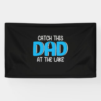 Daddy Gift This Dad At The Lake Banner