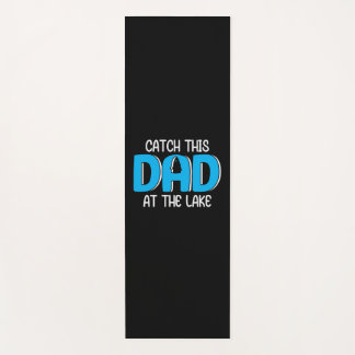 Daddy Gift This Dad At The Lake Yoga Mat