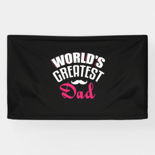 Daddy Gift World Greatest Dad Banner