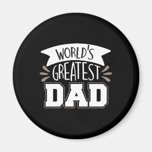 Daddy Gift World's Greatest Dad Magnet