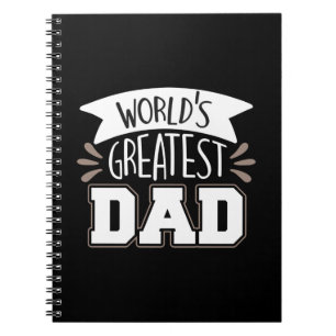 Daddy Gift World's Greatest Dad Notebook