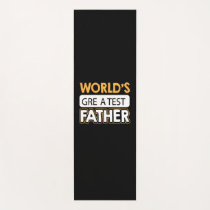 Daddy Gift World's Greatest Father Yoga Mat