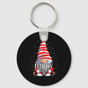 Daddy Gnome Christmas Pajamas Matching Family Grou Key Ring