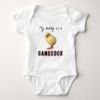 Daddy is a gamecock baby bodysuit