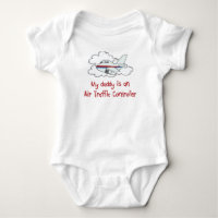 Daddy is an Air Traffic Controller baby shirt