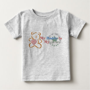 Daddy Is My Hero (Army) Baby T-Shirt