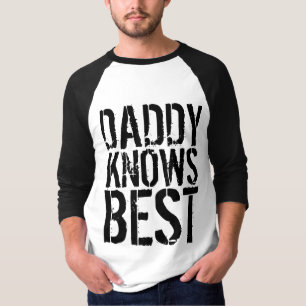 DADDY KNOWS BEST Vintage Men's T-Shirts