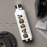 DADDY Letter Photo Collage Water Bottle<br><div class="desc">DADDY 32 oz. water bottle personalised with 5 of your favourite photos which are displayed in the shape of the word DADDY with the words "Love you forever and always!"  Perfect for your dad!</div>