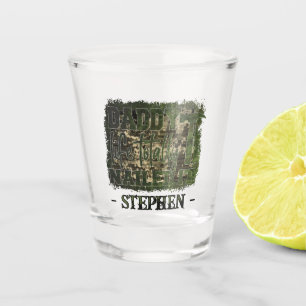 Daddy Life. Totally Nailed It – Camouflage Shot Glass
